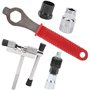 TUKRPQMRI Outils de réparation de vélo, Jeu d'outils de réparation/24