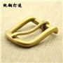 TUKRPQMRI 1Pcs Boucle de Ceinture en Laiton Grand Cheval Fer à Cheval Fortune Boucle de Ceinture Accessoires for Vêtements Boucl