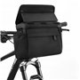 Astis 4L Sacoche de Guidon de vélo pour Panier de vélo Avant Sacoche de Guidon spacieuse avec Compartiment pour téléphone Portab