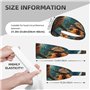 Seal Pup Bandeau élastique absorbant la transpiration pour sports nautiques en plein air yoga cyclisme voyage