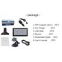 NEWFUN GPS Voiture,7 Pouce GPS Poids Lourds,Auto Navigation avec HD Écran Tactile,Multi-Languages Guidage Vocale 2025 Cartograph