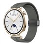 SCRUBY Bracelet de rechange en silicone avec boucle magnétique pour Huawei Watch GT 4 41 mm
