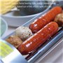 Machine à Rouleaux à Hot-Dog avec interrupteurs indépendants de Chauffage/roulag