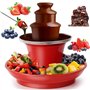 Machine à fondue au chocolat à 3 couches