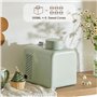 Sorbetière, machine à glace automatique de 500 ml avec 4 modes, machine à desserts glacés portable avec maintien au froid en 8 h