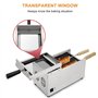 YZRDCXM Four électrique for gâteaux cheminée, Grill for Petits Pains cheminée, Machine à Rouler Les Cake pops Commerciale 1500 W