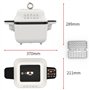 robot culinaire multicuiseur 1300 W avec écran tactile et casserole antiadhési