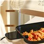 Cuiseur automatique, wok électrique for riz frit, robot culinaire multicuiseur 1300 W avec écran tactile et casserole antiadhési