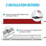 2 PCS Reglette LED 12V, 120 LED Barre de Lumière Intérieure Avec Interrupteur, Éclairage Utilitaire Pour Camping-Car, Caravane, 
