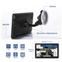 7 Pouce GPS Voiture,GPS Poids Lourds,Auto Navigation avec HD Écran Tactile,Multi-Languages Guidage Vocale 2025 Cartographie UK E