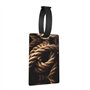 WZYWHJ Étiquette de bagage imprimée ficelle avec bracelet amovible – Crochet de voyage pour une identification pratique – Léger 