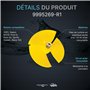 Dolphin Pièce détachée d'origine Hélice Jaune (avec vis) - Référence Produit 9995269-R1