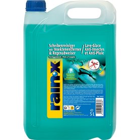 Rain-X Lave-Glace Anti-Insectes et Anti-Pluie – Nettoyage Efficace