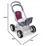 Famosa 800008883 - Poussette Boutons de Manchette Silver Line