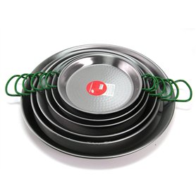 VAELLO - Plat à Paella en Métal - Plat de Cuisson Résistant - Accessoire de Cuisine Extérieure Facile à Nettoyer - Poêle à Paell