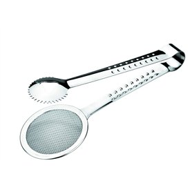 Ibili 723200 Pince à friture Inox