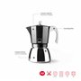 IBILI Cafetière Elba Black 6 tasses