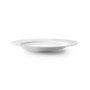 IBILI - Service de table 18 pièces Castille blanche, assiettes en porcelaine pour 6 personnes