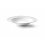 IBILI - Service de table 18 pièces Castille blanche, assiettes en porcelaine pour 6 personnes