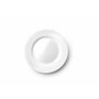 IBILI - Service de table 18 pièces Castille blanche, assiettes en porcelaine pour 6 personnes