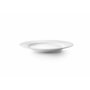 IBILI - Service de table 18 pièces Castille blanche, assiettes en porcelaine pour 6 personnes