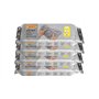Jovi - Kit Air Dry de 4 unités - Pâte à modeler, séchage à l'air sans four, gris, 4 unités de 1 kg (P86G/4)