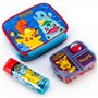 Pokémon Ensemble boîte à déjeuner pour enfants – Sac à déjeuner isotherme, boîte à déjeuner multi-compartiments et bouteille d'e