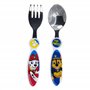 COUVERTS EN MÉTAL POUR ENFANTS. 2 PIÈCES | PAW PATROL PUP POWER