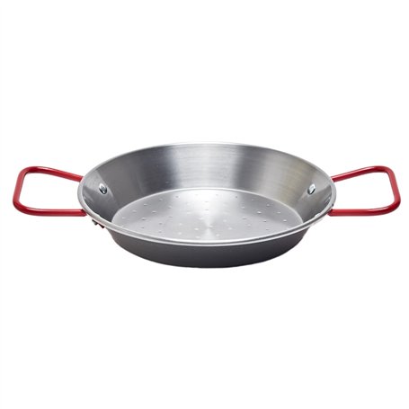 La Ideal Poêle à paella en acier poli