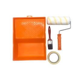 Nespoli Kit de peinture anti-goutte 18 cm avec plateau