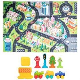ColorBaby 49639 - Tapis de circuit de voitures pour enfants