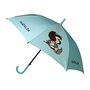 Grafoplás Parapluie Mafalda Curiosa | Ouverture automatique | Coupe-vent | Léger et résistant | 85 cm de long et 102 cm de diamè