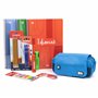 Grafoplás | Pack Trousse Scolaire 3 Compartiments avec matériel Scolaire Inclus et cahiers de sujets primaires | Crayons