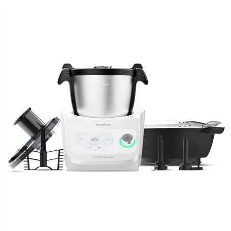 Taurus Trending Cooking - Robot de cuisine multifonction avec Wifi 1600W
