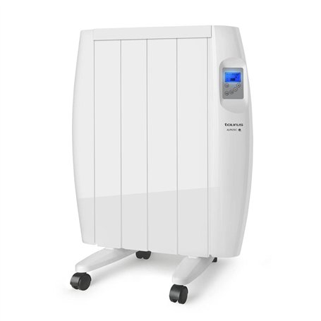 TAURUS- Radiateur Électrique à Inertie Sèche Malbork 600W|Programmateur Hebdomadaire et Quotidienne
