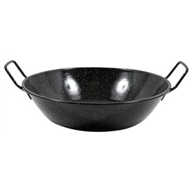 Esmaltaciones L'étoile martelée-Plat à Paella Creux bordoneada 36 cm 7 L