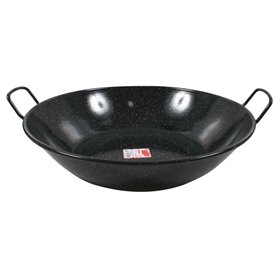 Esmaltaciones la Estrella Jaspeada Plat à Paella Profond