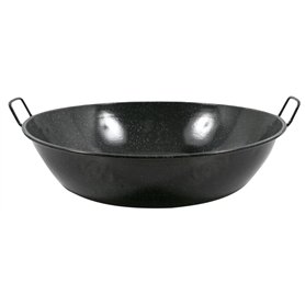 Esmaltaciones la Estrella Plat à Paella Profond Jaspé 60 cm 30 l