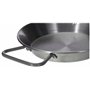 Lacor 63621 Plat à Paëlla en Tole Acier 20 cm, Noir