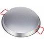 Lacor 63647 Plat à Paëlla en Tole Acier 46 cm, Noir