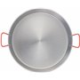 Lacor 63647 Plat à Paëlla en Tole Acier 46 cm, Noir