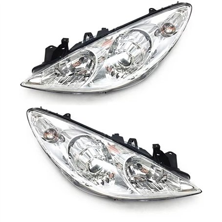 Xwthsch Bi Xenon Projecteur Principal pour Peugeot 307 2004 2005 2006 2007 2008 Phare Avant Pare-Chocs Phare Phare Assemblage Ph