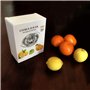 Presse-agrumes manuel en acier inoxydable 304 robuste avec passoire et bol de 283,5 g, 2 becs verseurs, passe au lave-vaisselle,