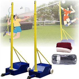 Poteaux Cadre Filet Badminton