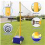 Poteaux Badminton/Volley-Ball Pour Jardin