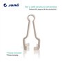 Jané Stérilisateur pour micro-ondes, avec panier pour tétines et petits accessoires, capacité 6 biberons