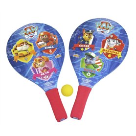 PAW PATROL Raquettes de Plage en Bois (Saica 7459)