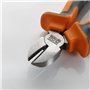 HR 170550 - Alicates corte diagonal HR DIN 5749 acero Cr-V 130 mm con mango bimaterial