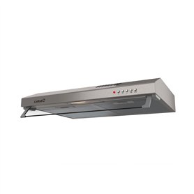 CATA LF-2060 XHotte de cuisineCommandes mécaniques3 niveaux d'extractionÉclairage LED E-14Moteur extra silencieuxFinition en aci