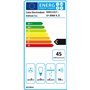 CATA LF-2060 XHotte de cuisineCommandes mécaniques3 niveaux d'extractionÉclairage LED E-14Moteur extra silencieuxFinition en aci